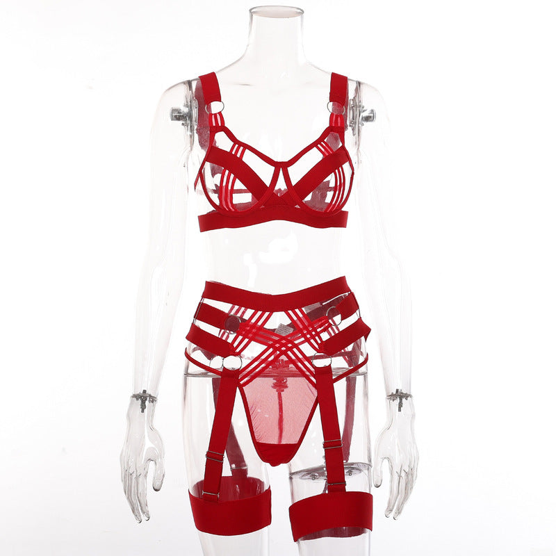 Ultra Sexy Garter Belt Bra Panty Set