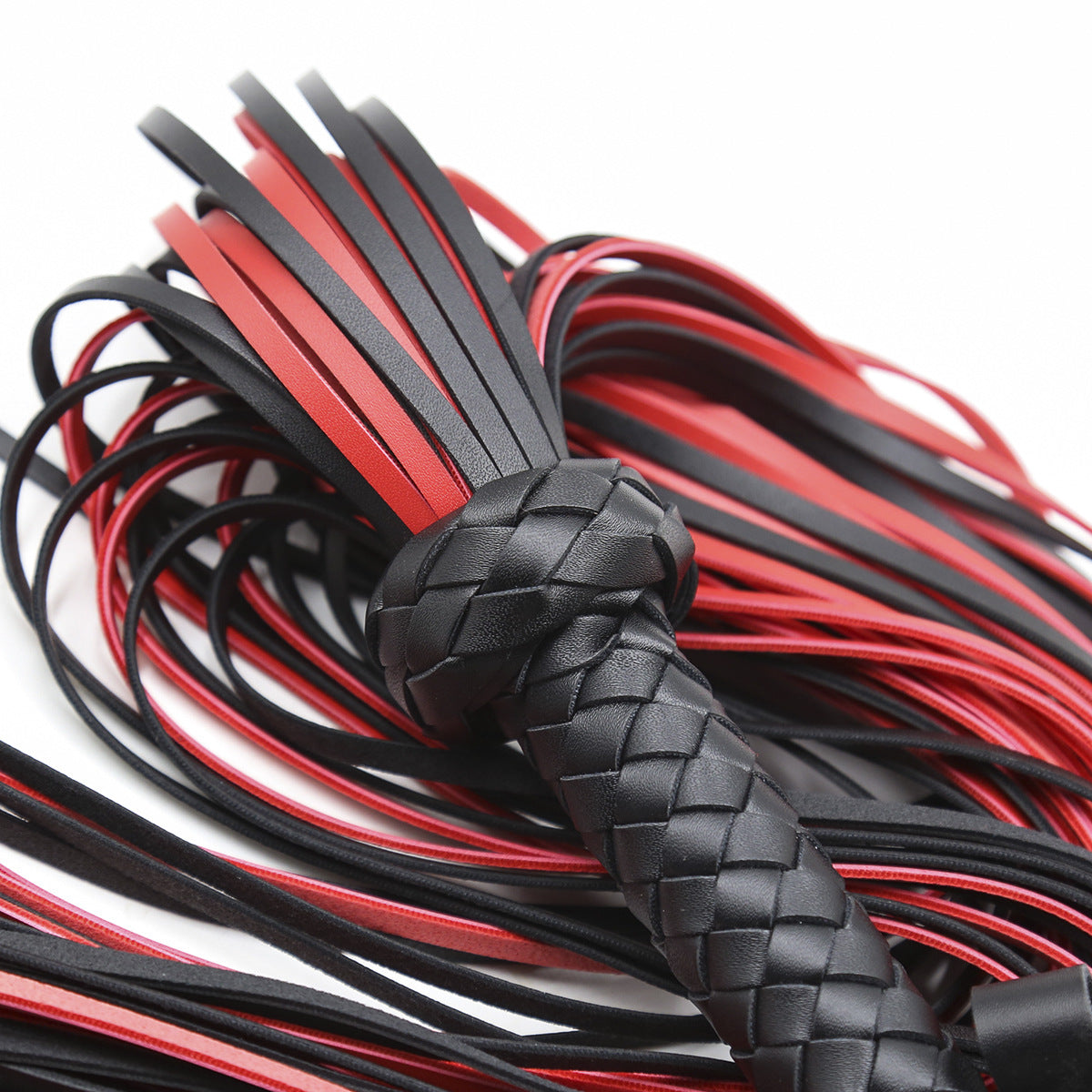 Leather Whip Flogger Toy