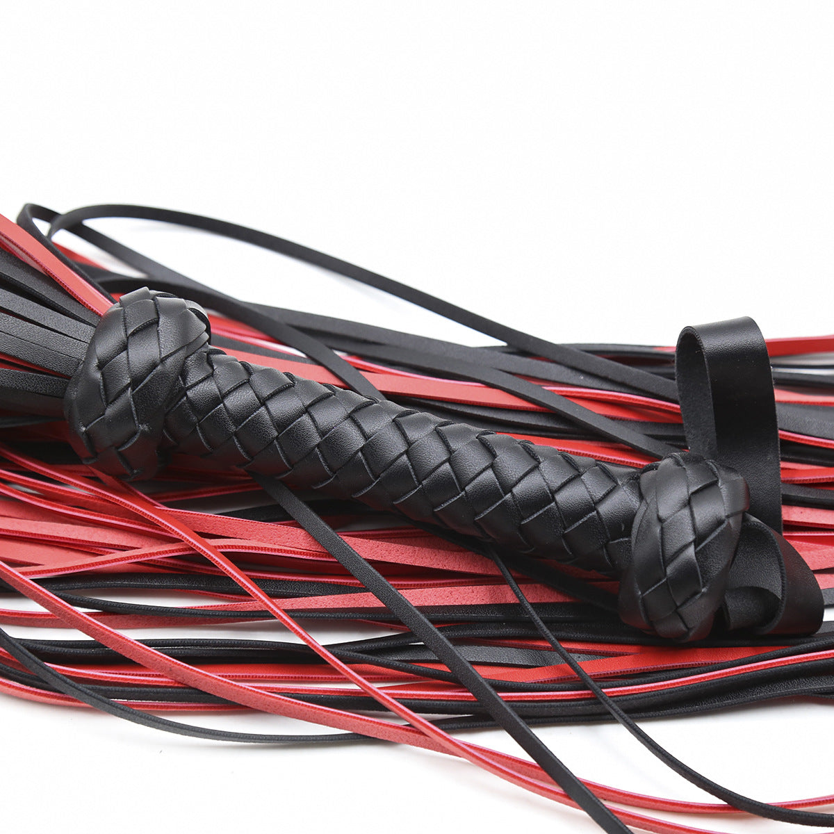 Leather Whip Flogger Toy