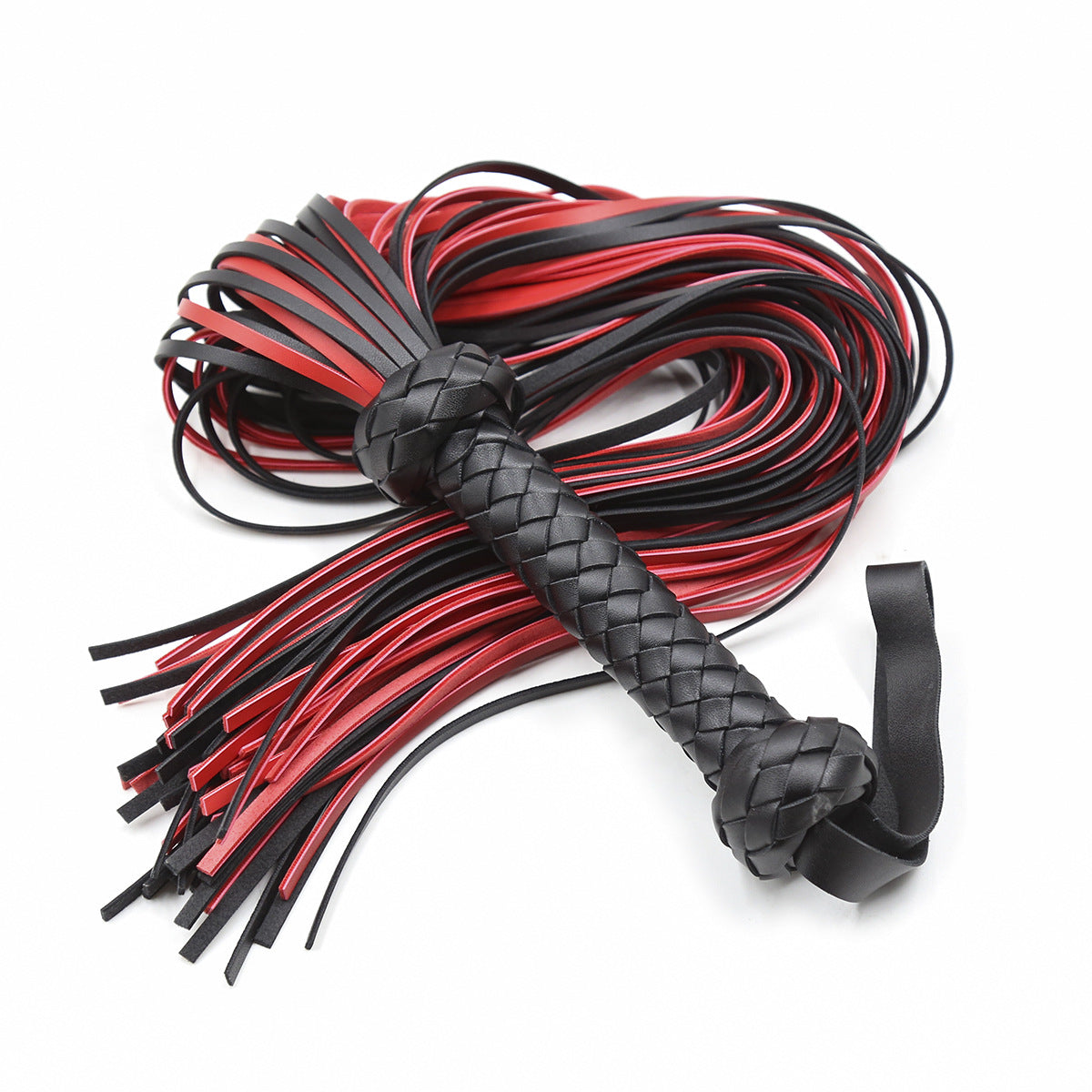 Leather Whip Flogger Toy