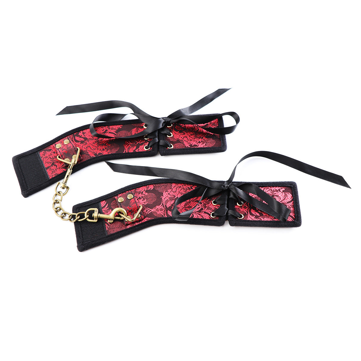 Lace Bondage Collar Set