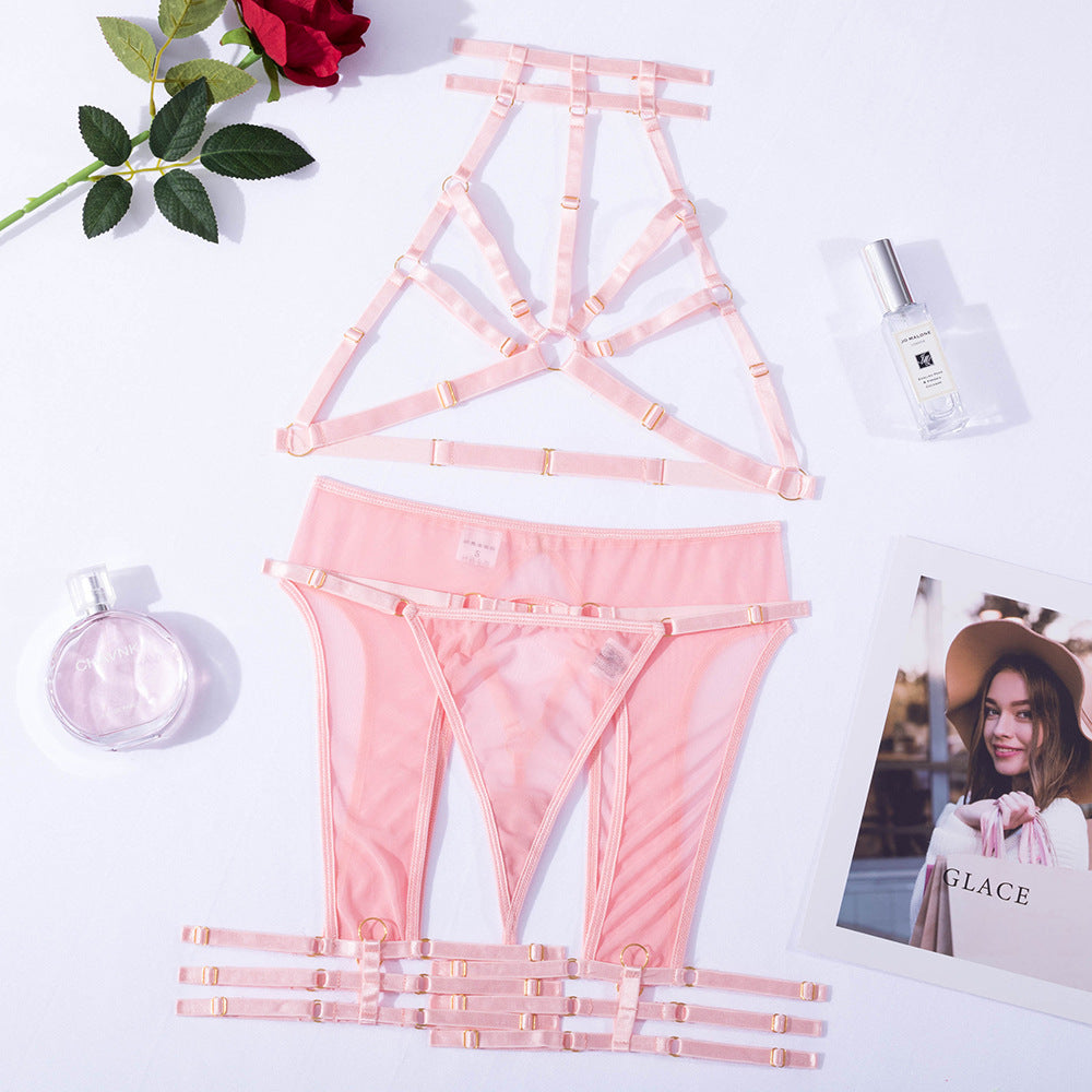 Sensual Hollow Bra Lingerie Set