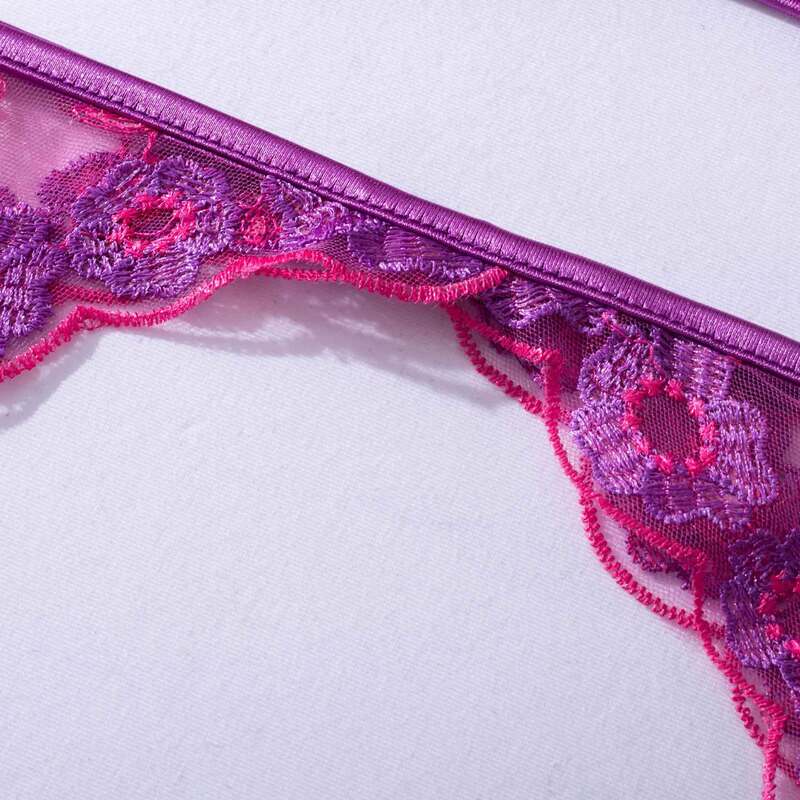 Sexy Transparent Underwear Set with Front Detachable