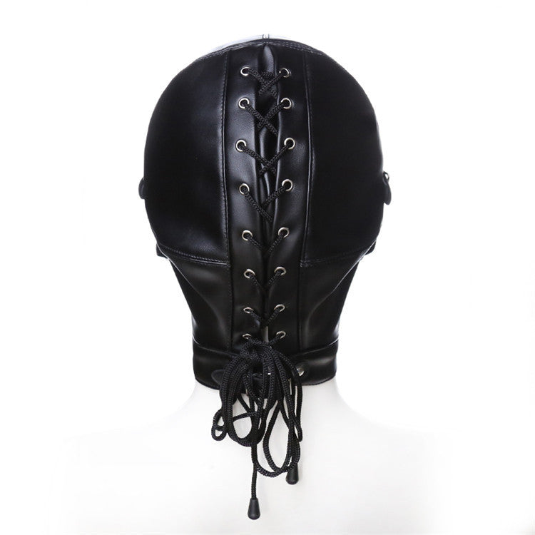 Sexy Bondage Mask with Mouth Gag
