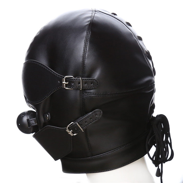 Sexy Bondage Mask with Mouth Gag