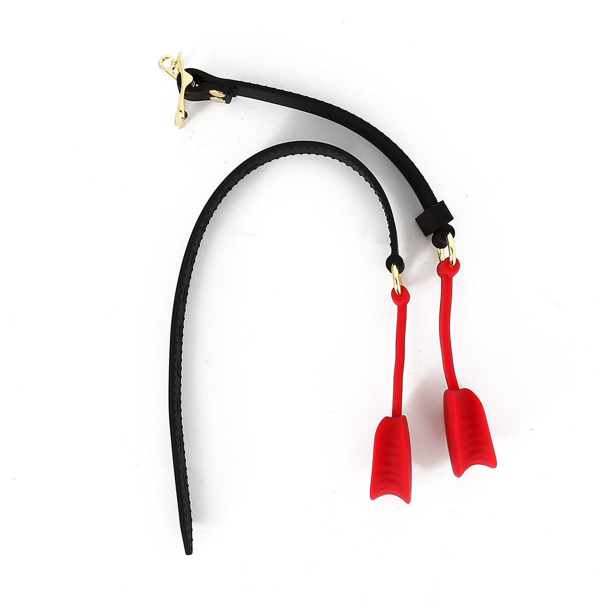 Soft Ball Gag with Mouth Plug