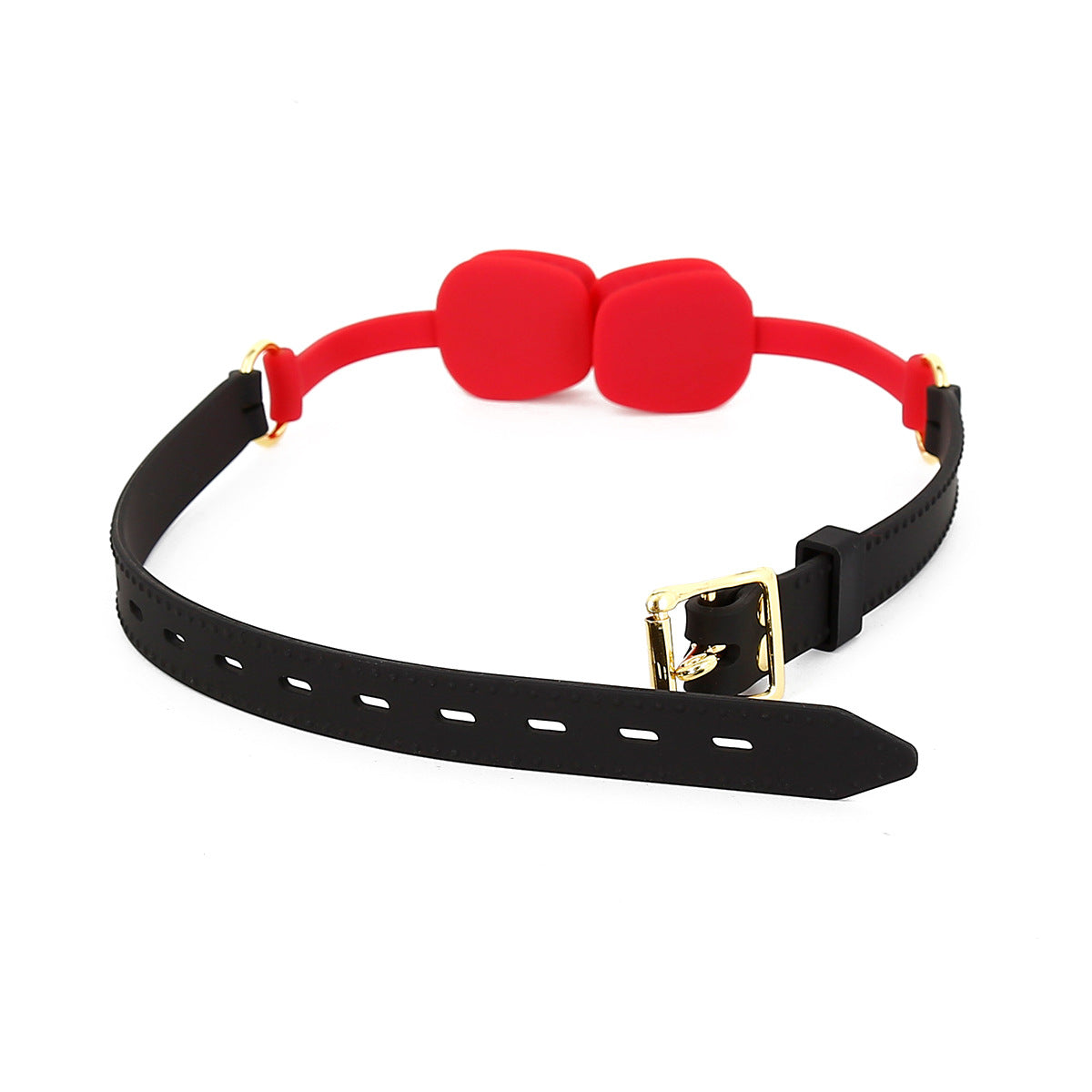 Soft Ball Gag with Mouth Plug