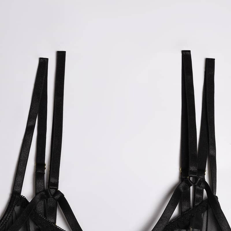 Double Shoulder Strap Bra Panty Sets