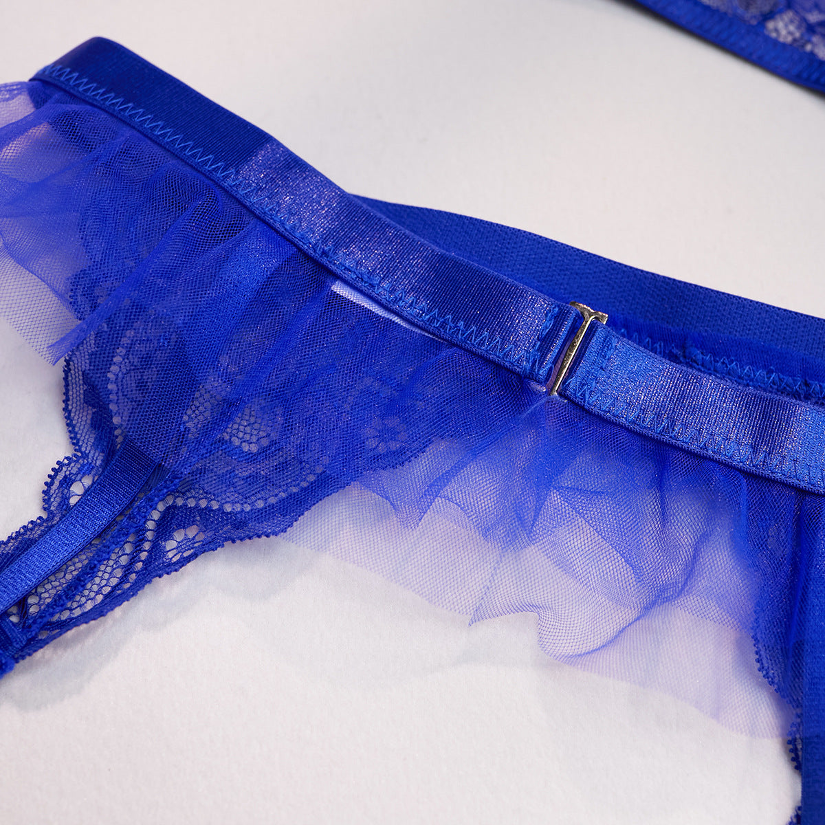 Classy Lace Bralette and Panty Set with Halter Neck