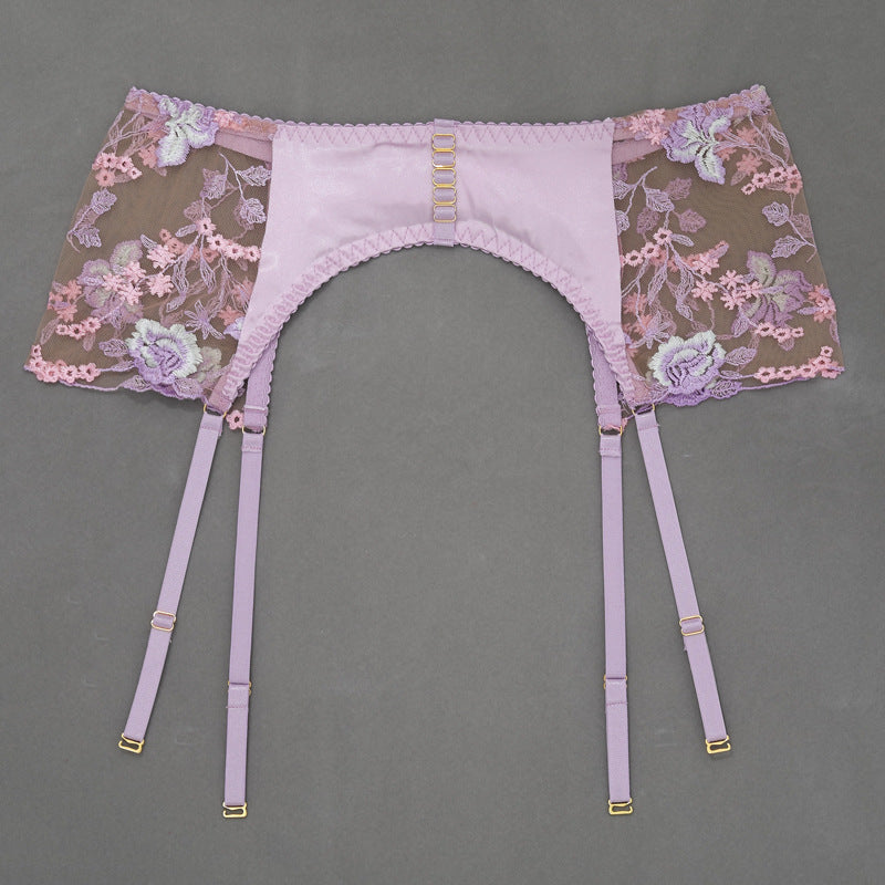 New Style Sexy Lingerie Women's Set with Floral Embroidery