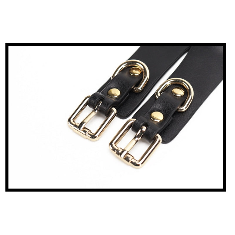 Skull Embroidered Bondage Gear