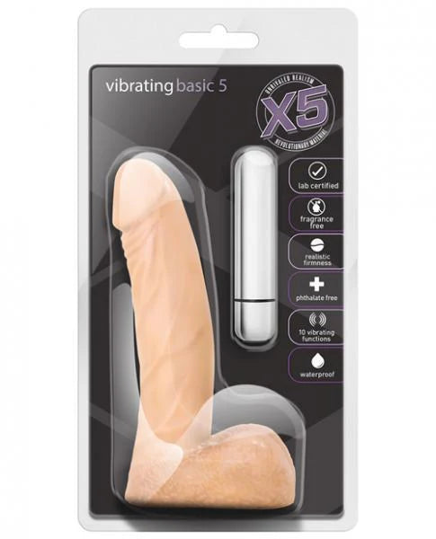 X5 Vibrating Basic 5 Dong with Balls